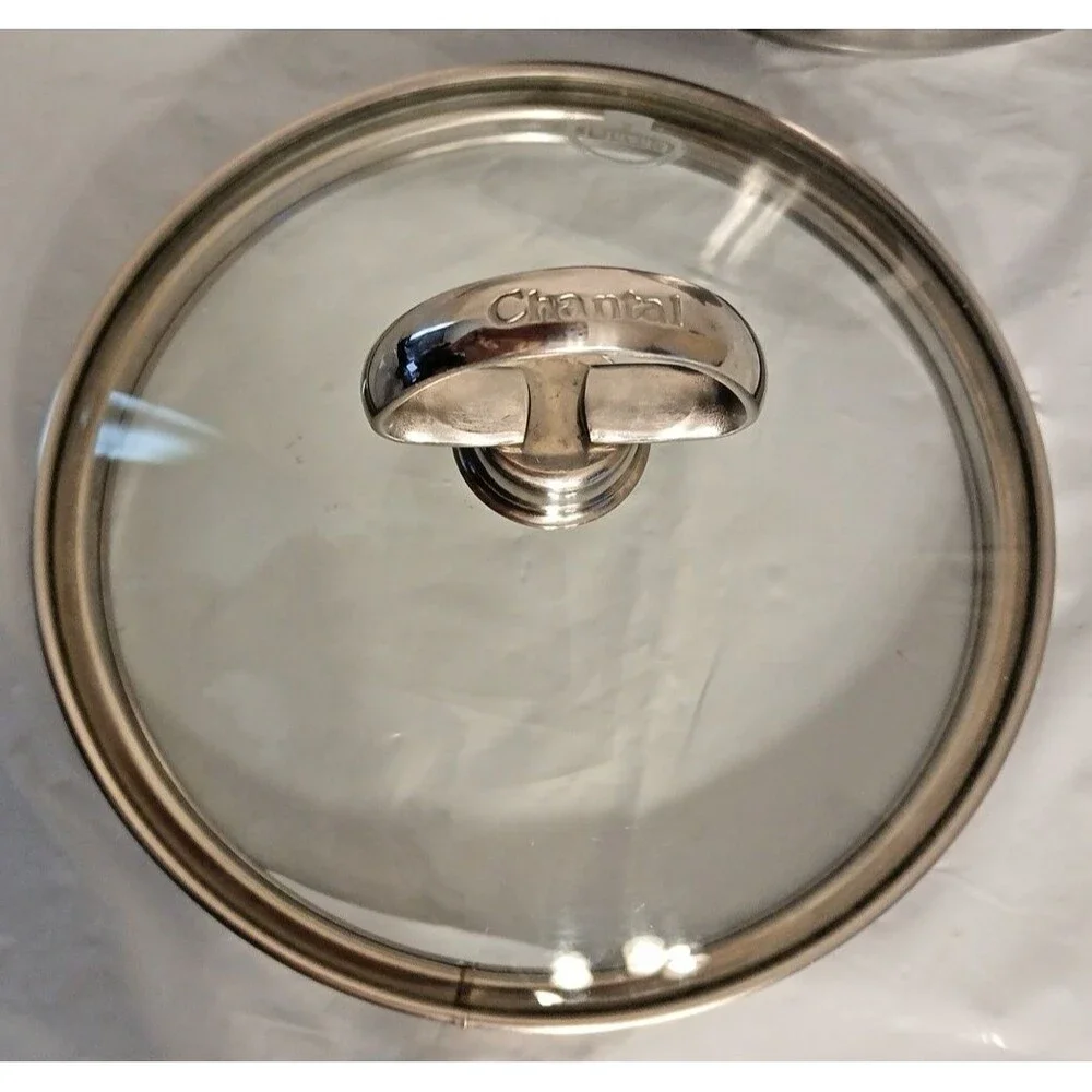 Chantal Stainless Steel 18/10 Saucepan 1 Qt Induction Ready Cookware SLSA35-140